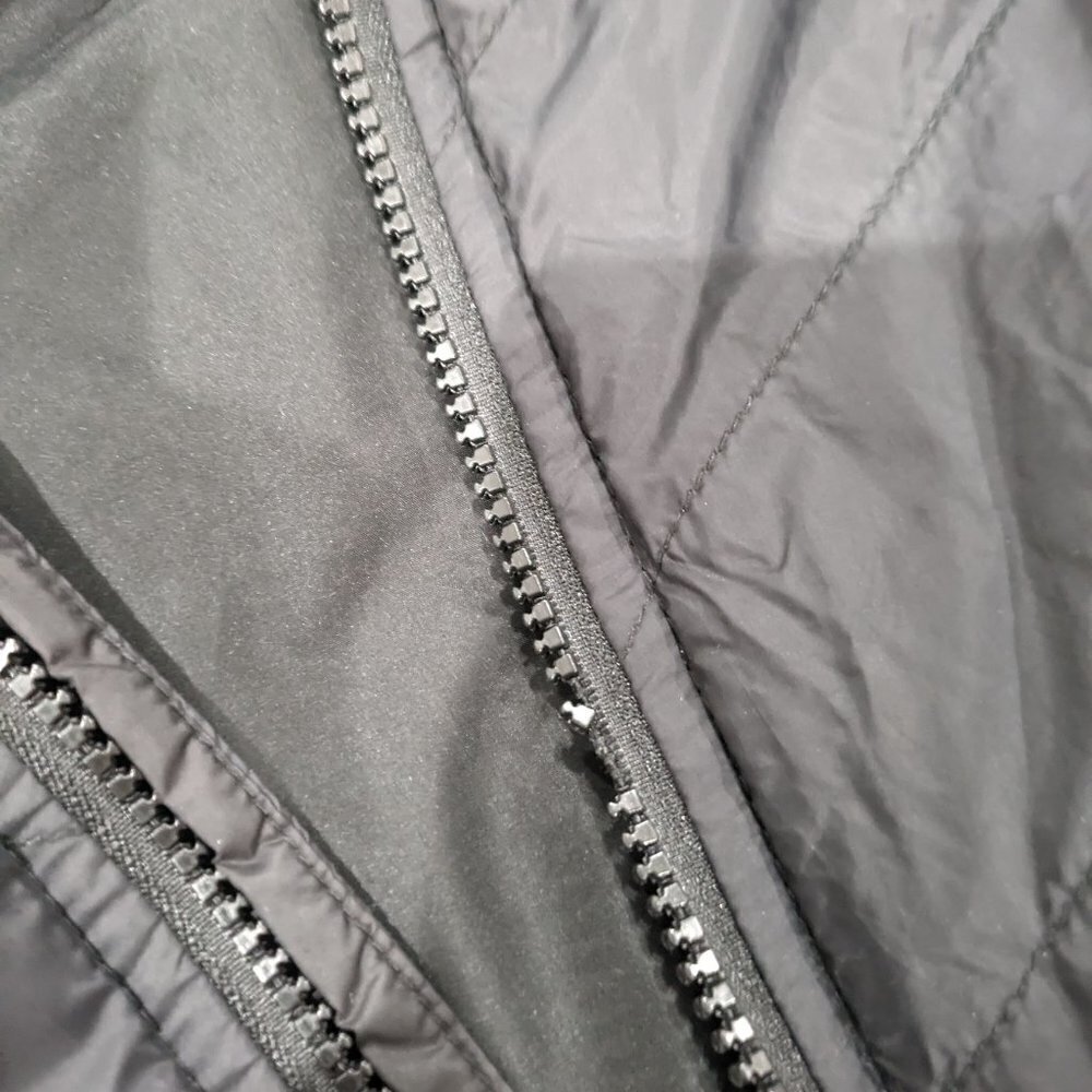 Spyder Black Puffer Jacket/Ski Jacket Women's Size XL FLAW - Picture 9 of 10